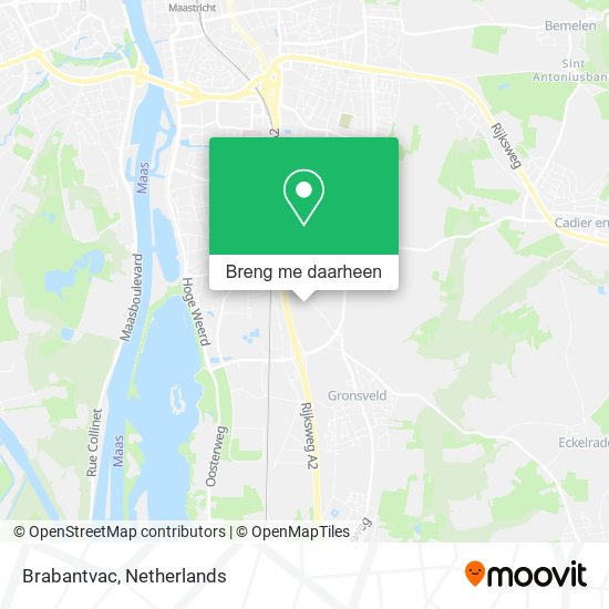 Brabantvac kaart