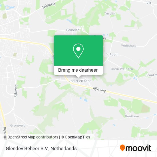 Glendev Beheer B.V. kaart