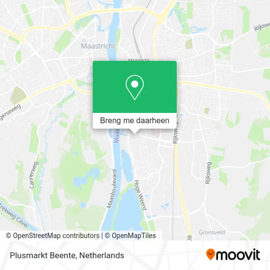 Plusmarkt Beente kaart