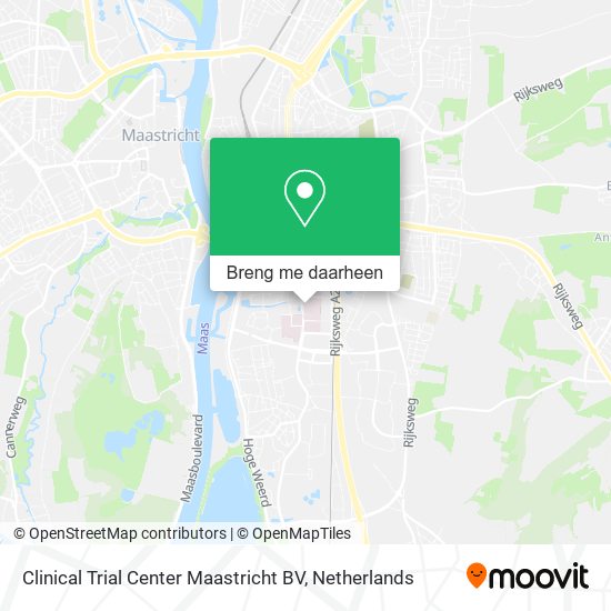 Clinical Trial Center Maastricht BV kaart