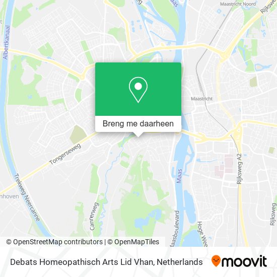 Debats Homeopathisch Arts Lid Vhan kaart