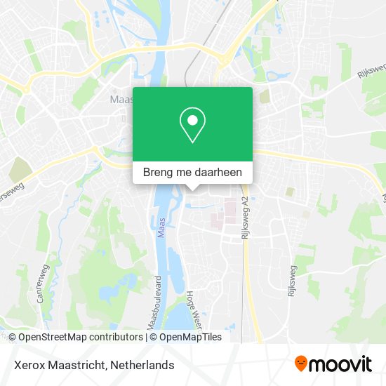 Xerox Maastricht kaart