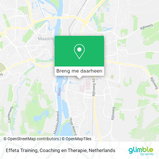 Effeta Training, Coaching en Therapie kaart