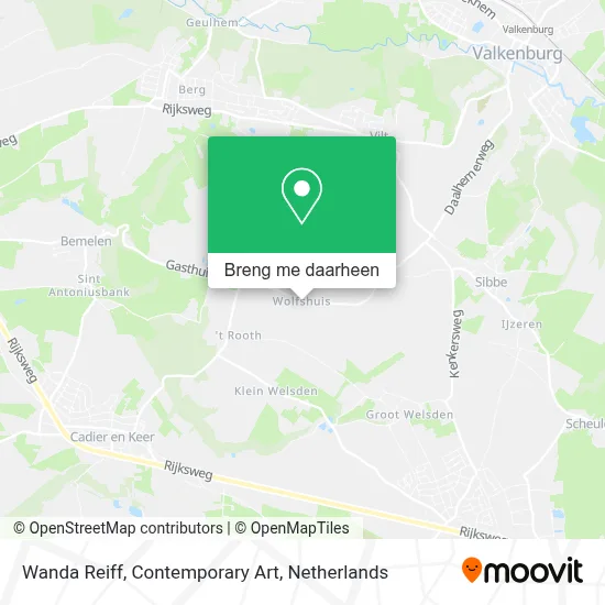 Wanda Reiff, Contemporary Art kaart