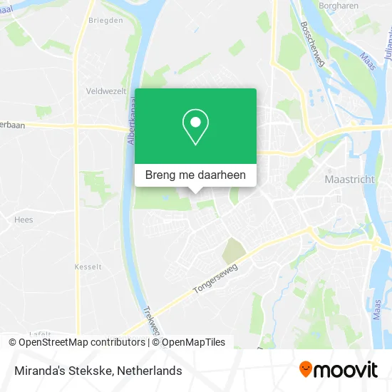 Miranda's Stekske kaart