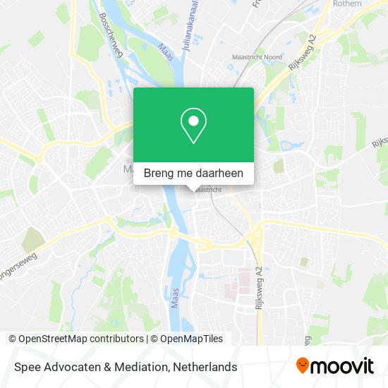 Spee Advocaten & Mediation kaart