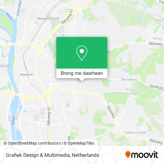 Grafiek Design & Multimedia kaart