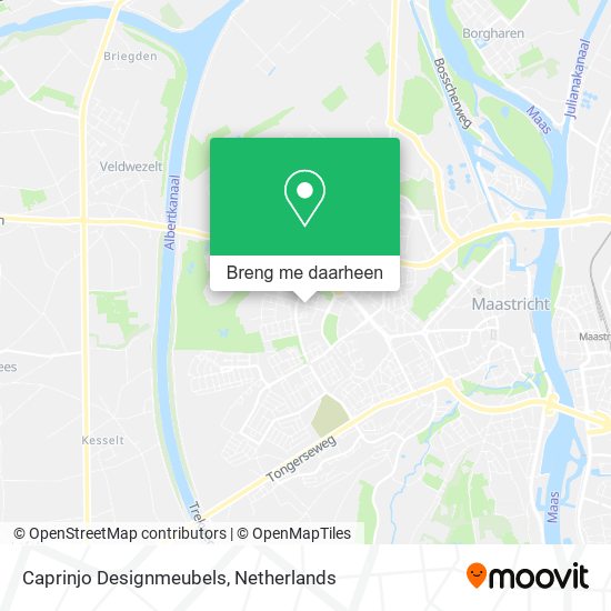 Caprinjo Designmeubels kaart