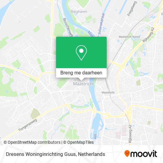 Dresens Woninginrichting Guus kaart