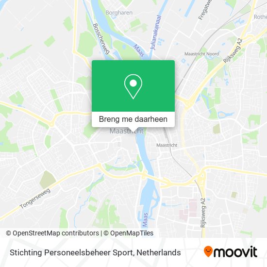 Stichting Personeelsbeheer Sport kaart