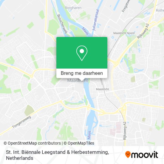 St. Int. Biënnale Leegstand & Herbestemming kaart