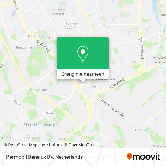 Permobil Benelux BV kaart