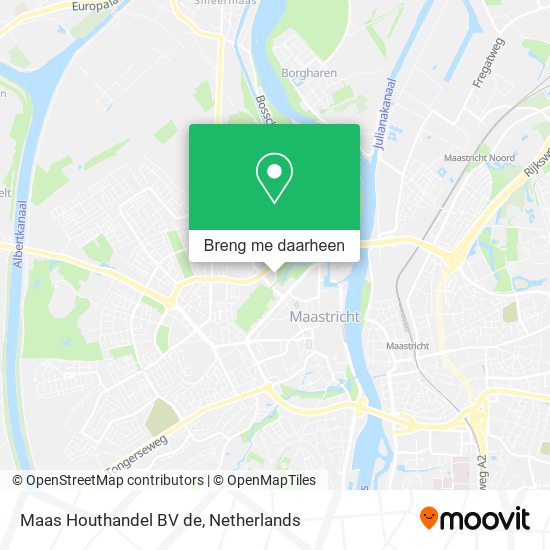 Maas Houthandel BV de kaart