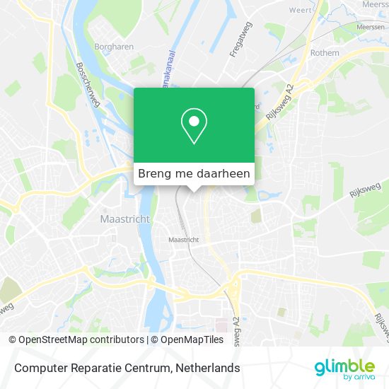 Computer Reparatie Centrum kaart