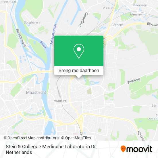 Stein & Collegae Medische Laboratoria Dr kaart