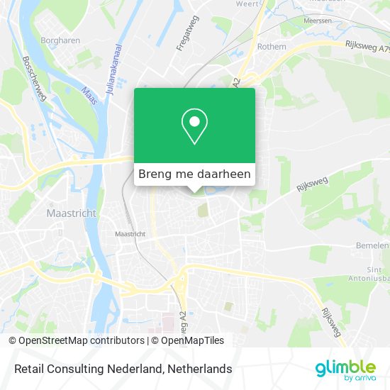 Retail Consulting Nederland kaart