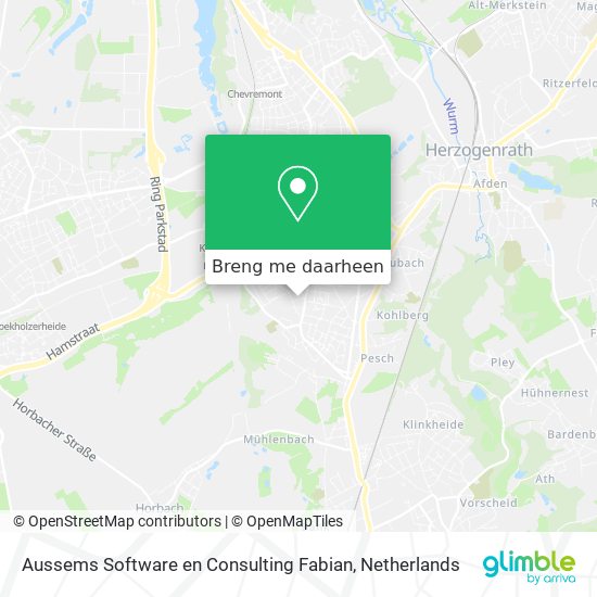 Aussems Software en Consulting Fabian kaart