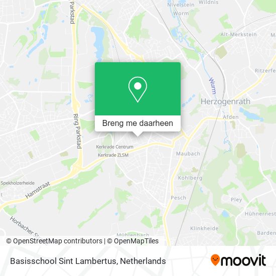 Basisschool Sint Lambertus kaart