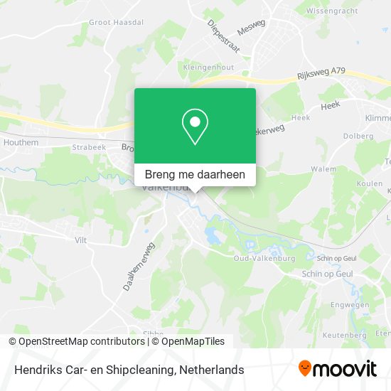 Hendriks Car- en Shipcleaning kaart