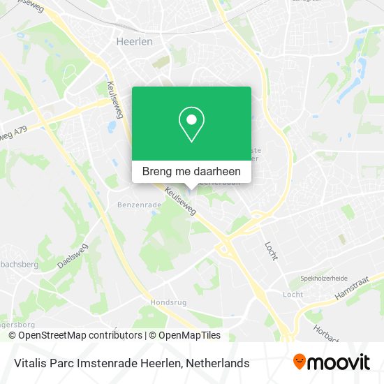 Vitalis Parc Imstenrade Heerlen kaart