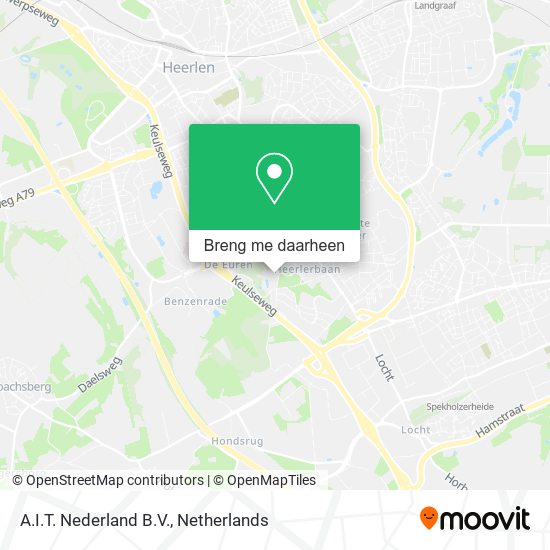 A.I.T. Nederland B.V. kaart
