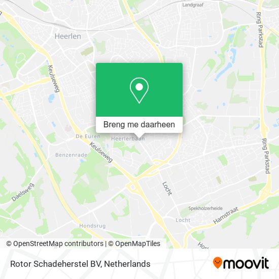 Rotor Schadeherstel BV kaart