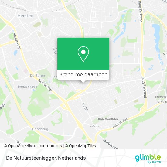 De Natuursteenlegger kaart