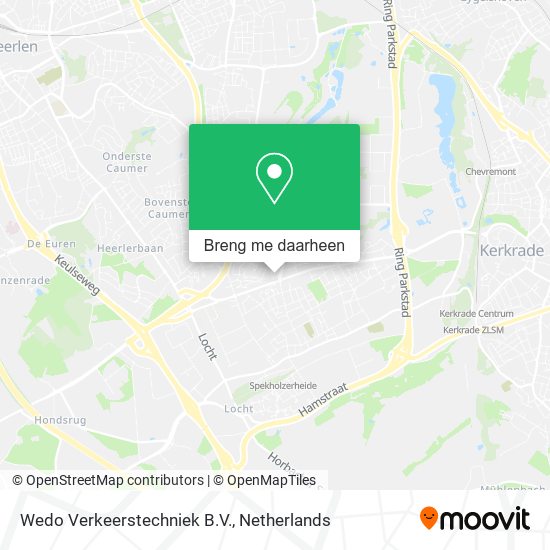 Wedo Verkeerstechniek B.V. kaart