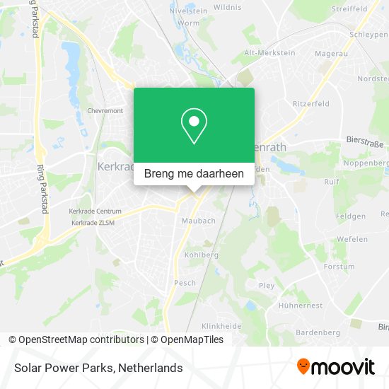 Solar Power Parks kaart