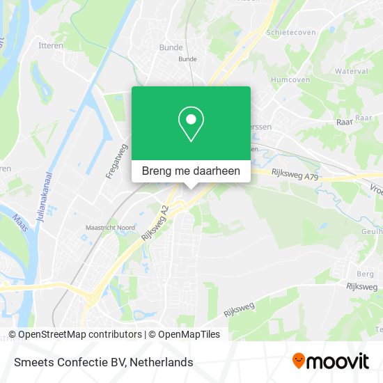 Smeets Confectie BV kaart