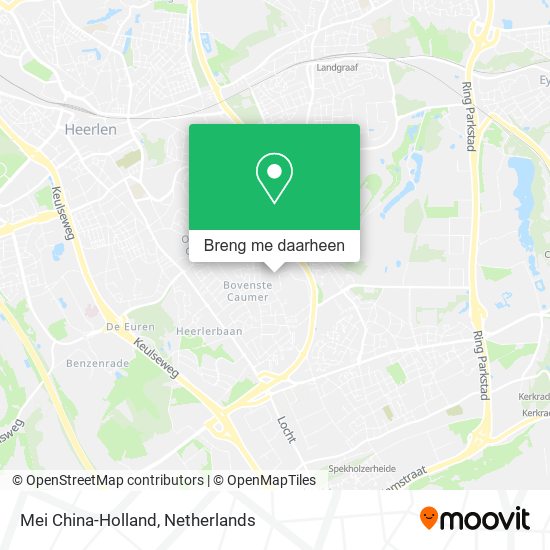 Mei China-Holland kaart