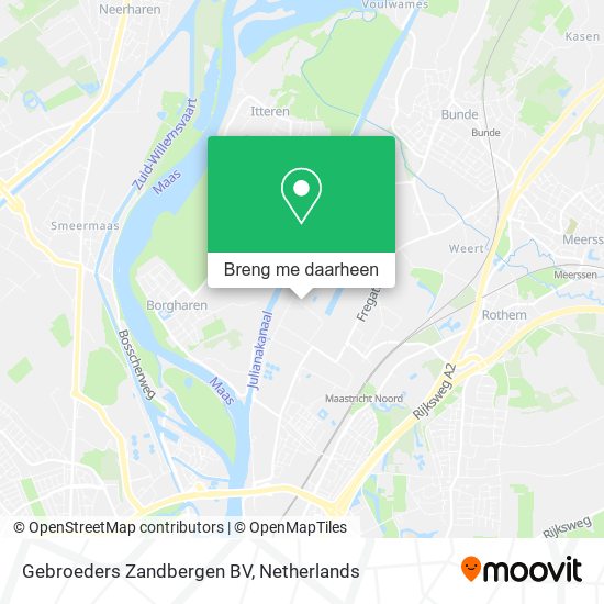 Gebroeders Zandbergen BV kaart