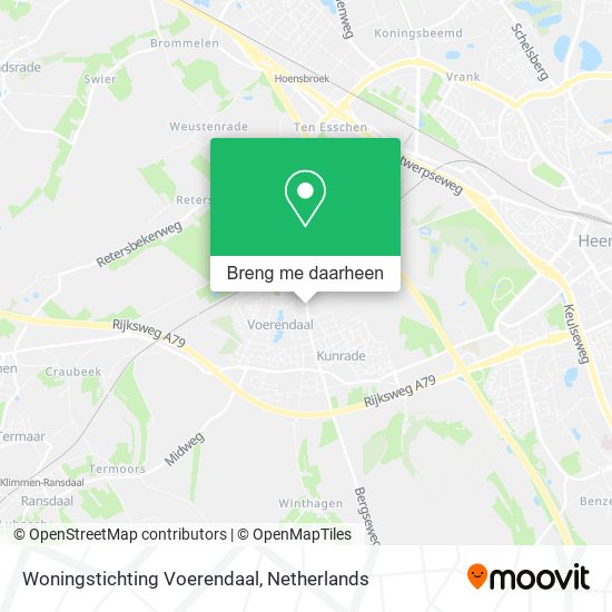 Woningstichting Voerendaal kaart