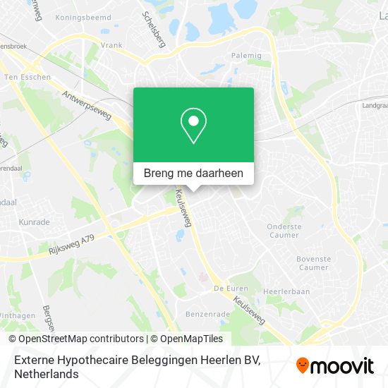 Externe Hypothecaire Beleggingen Heerlen BV kaart