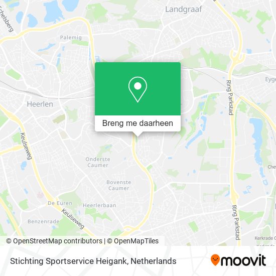 Stichting Sportservice Heigank kaart