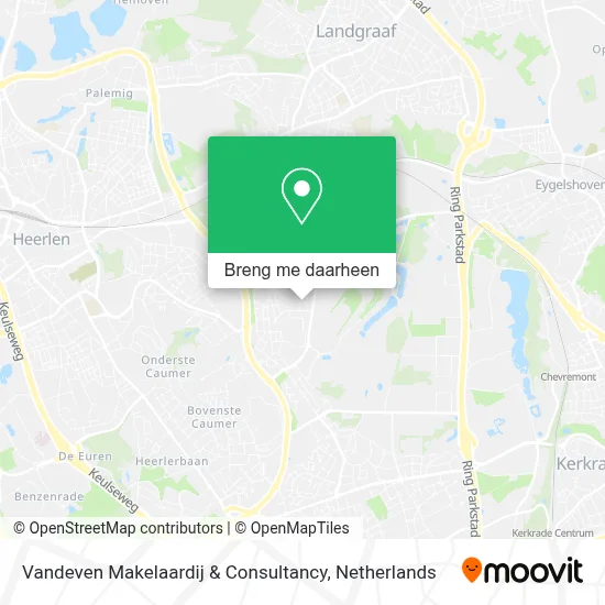 Vandeven Makelaardij & Consultancy kaart