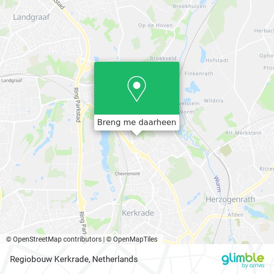 Regiobouw Kerkrade kaart