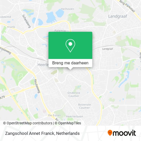 Zangschool Annet Franck kaart