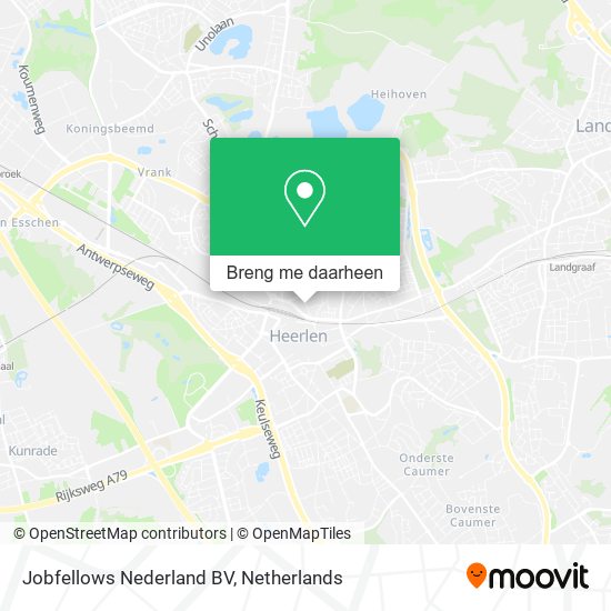 Jobfellows Nederland BV kaart