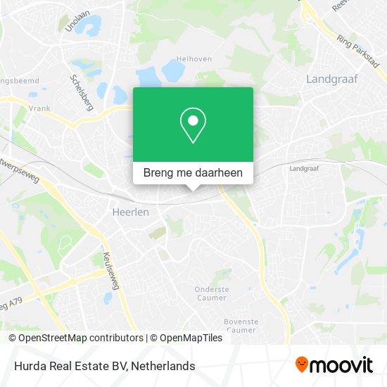 Hurda Real Estate BV kaart