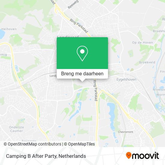 Camping B After Party kaart
