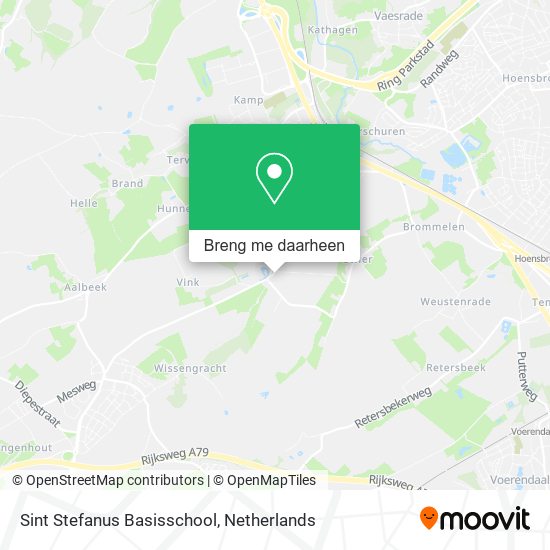 Sint Stefanus Basisschool kaart