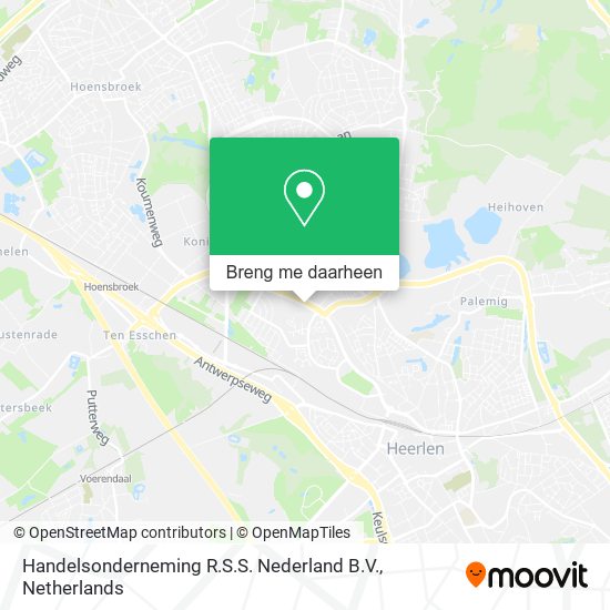 Handelsonderneming R.S.S. Nederland B.V. kaart