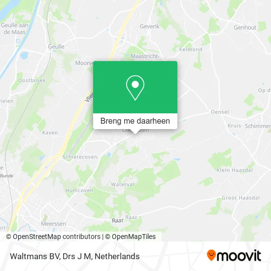 Waltmans BV, Drs J M kaart