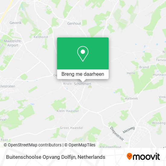 Buitenschoolse Opvang Dolfijn kaart