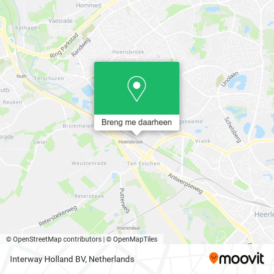 Interway Holland BV kaart