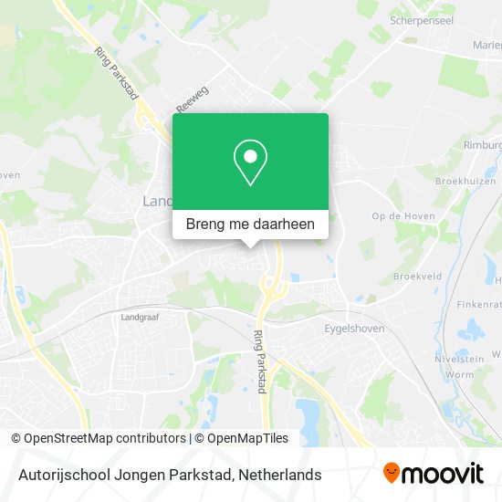 Autorijschool Jongen Parkstad kaart