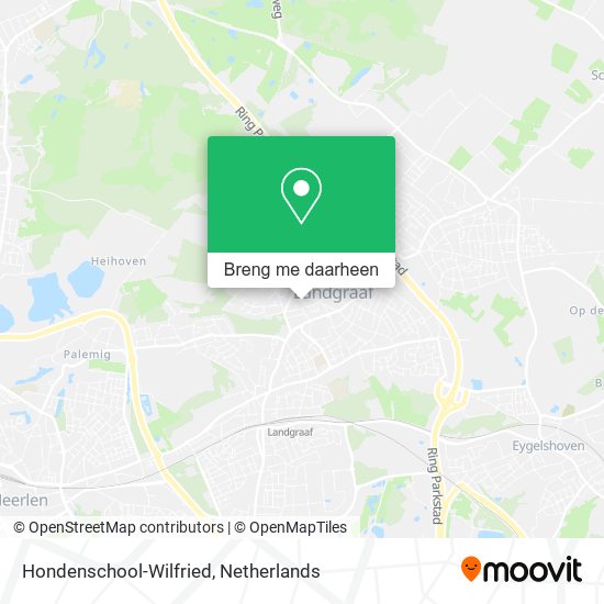Hondenschool-Wilfried kaart