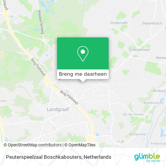 Peuterspeelzaal Boschkabouters kaart