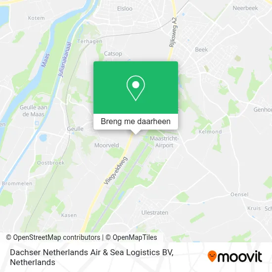 Dachser Netherlands Air & Sea Logistics BV kaart